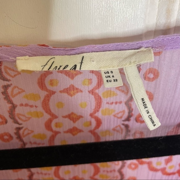 Anthropologie Wisteria Silk Dress 171 - Picture 7 of 12